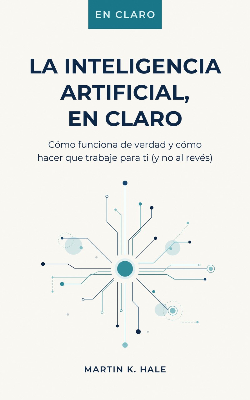 Portada de La inteligencia artificial, en claro, de Martin K. Hale